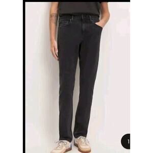 NEW Everlane Uniform Men‎ 30 Black "The Slim 4-Way Stretch Organic Jeans" 30x32